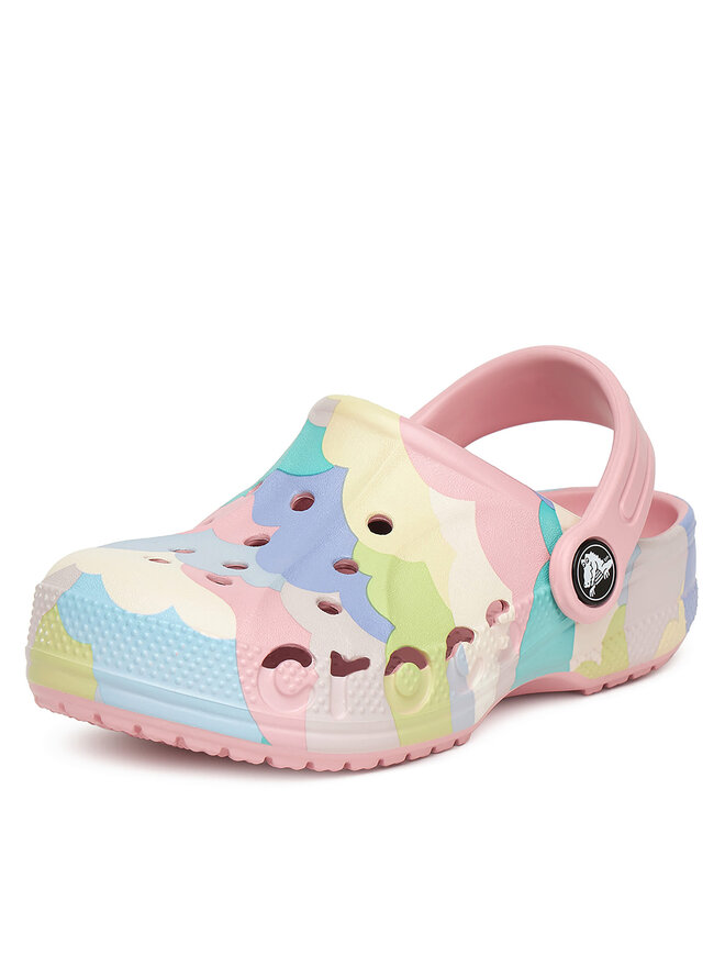 Crocs Klapki Crocs BAYA SEASONAL PRINTED CG K 209728-606 Kolorowy