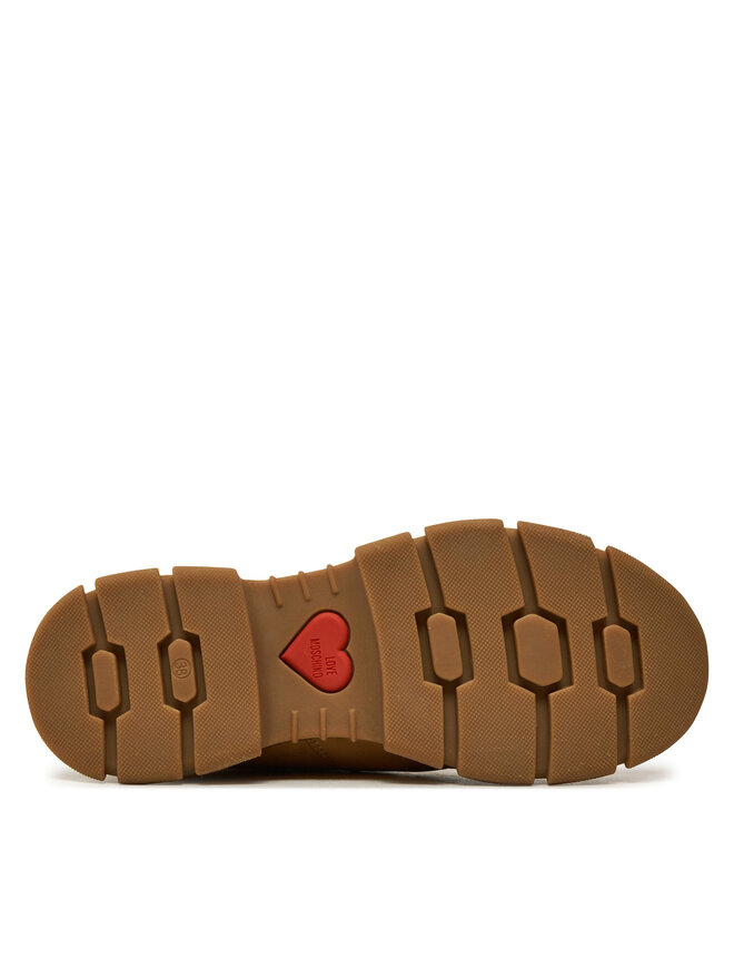 LOVE MOSCHINO Schnürstiefeletten LOVE MOSCHINO JA15484G0LIPA20A Braun