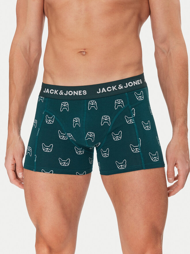 Jack&Jones Jack&Jones Σετ μποξεράκια 3 τμχ Denim Dog 12275817 Έγχρωμο