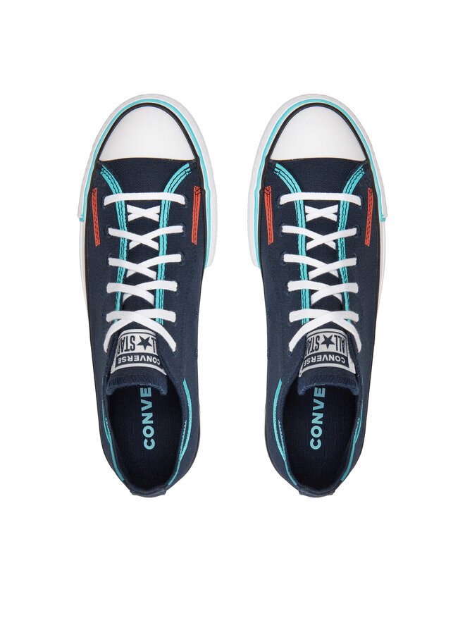 Converse Кецове Converse Chuck Taylor All Star Lift Platform Color Pop Ox A07597C Черен