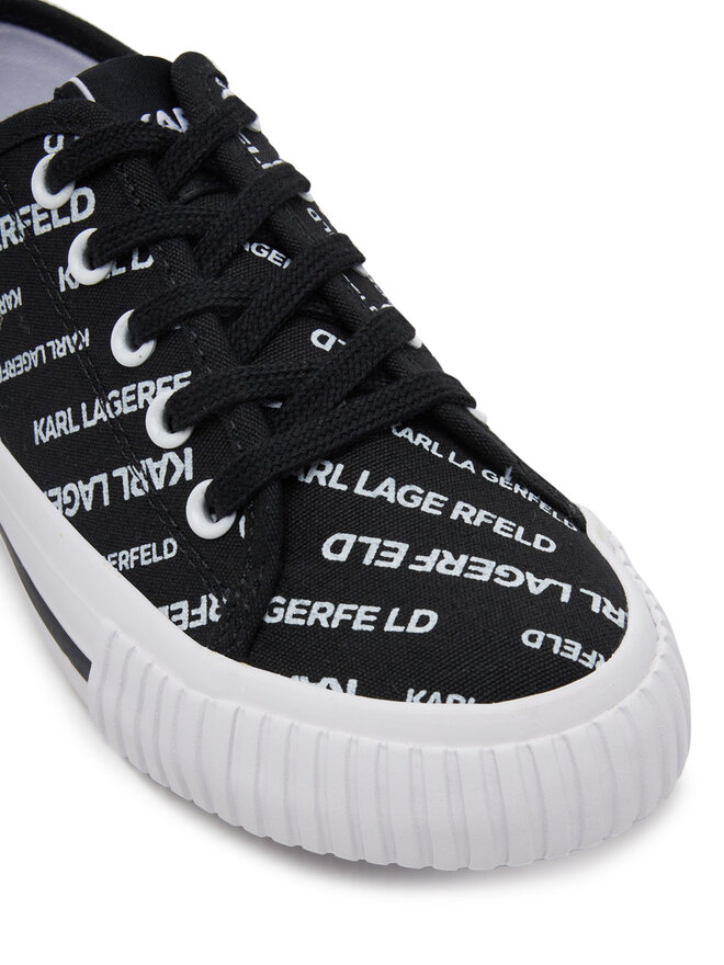 Karl Lagerfeld Kids Sneakers aus Stoff Karl Lagerfeld Kids Z30562 M Schwarz