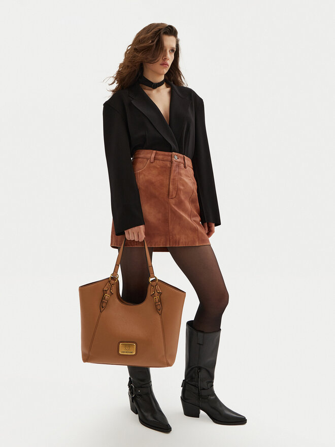 LOVE MOSCHINO Сумка LOVE MOSCHINO JC4270PP0LKB0208 Коричневий