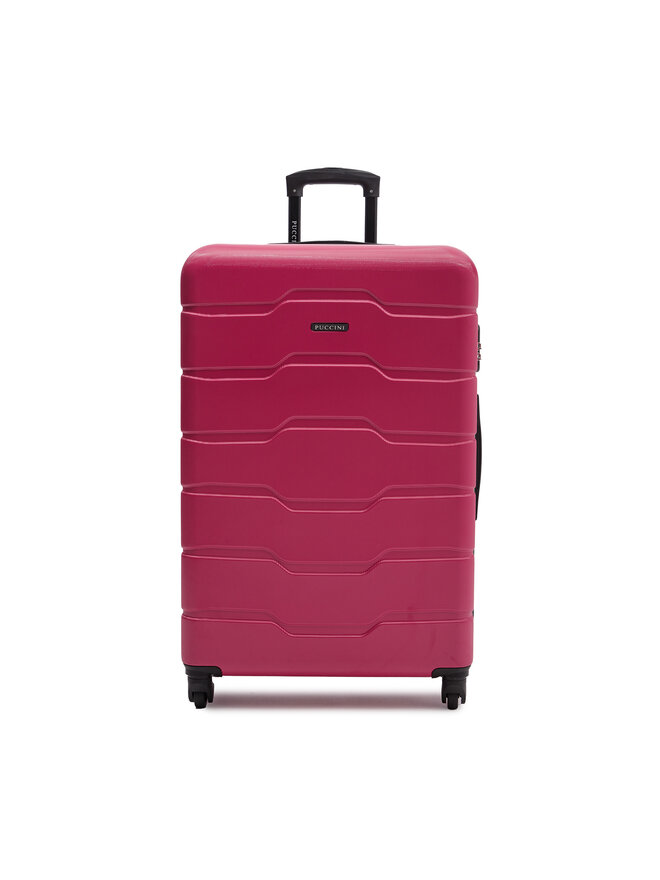 Puccini Walizka duża Puccini ABS024A Różowy