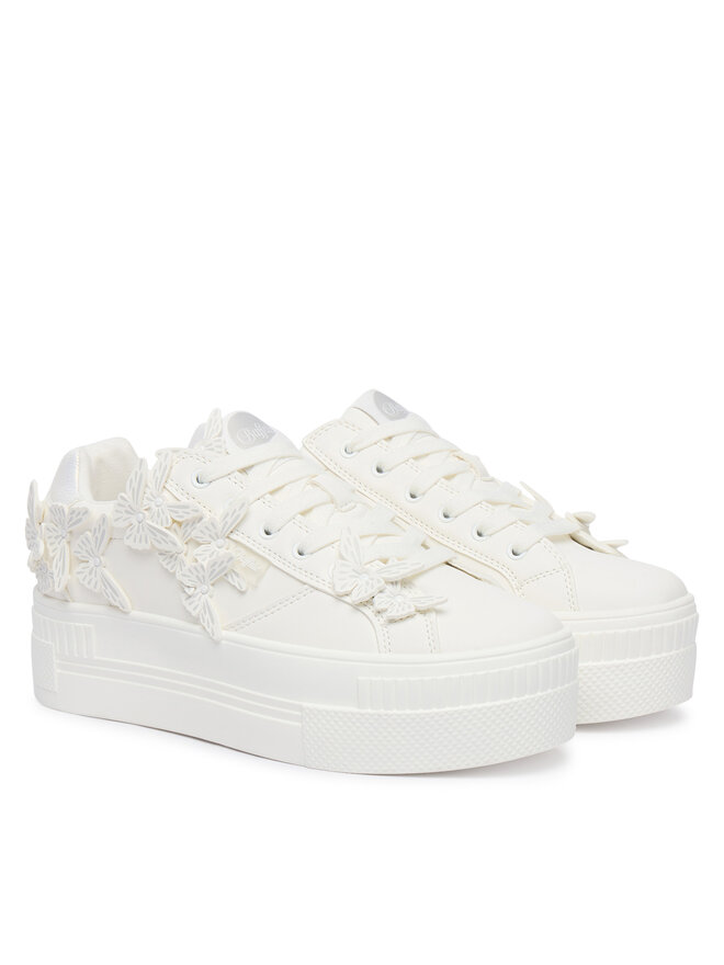 Buffalo Sneakers Buffalo Paired Butterfly 1636733 Weiß