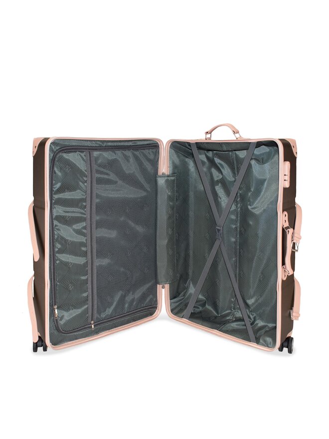 Semi Line Valigia grande Semi Line T5673-4 Marrone