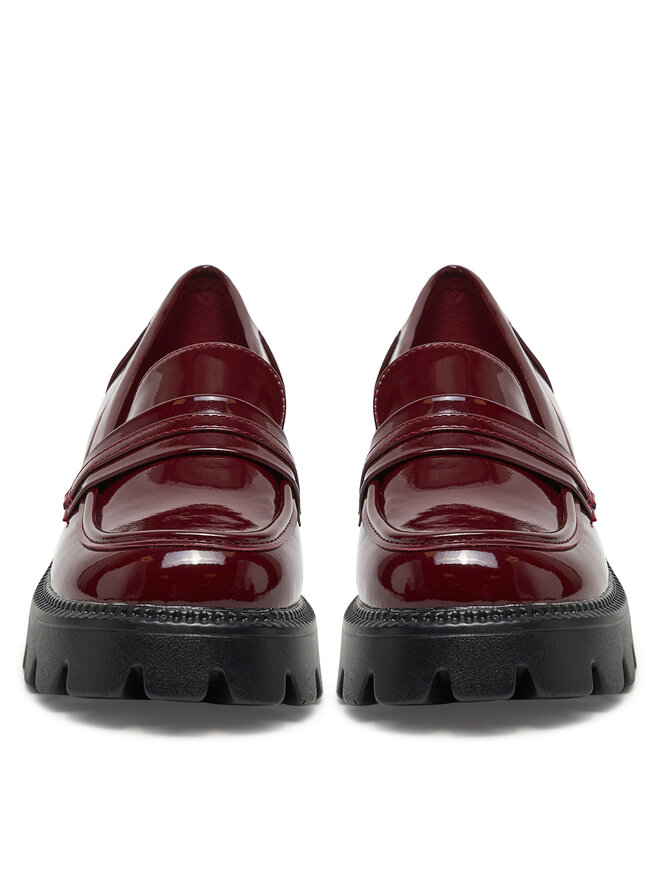 DeeZee Loafersy DeeZee HLD-2016 Bordowy