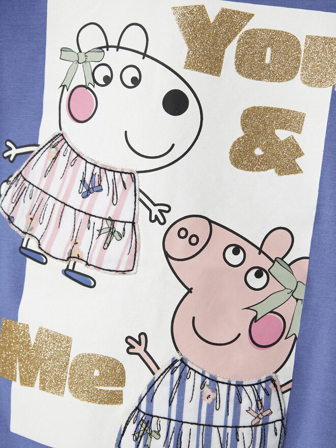 NAME IT NAME IT Felső Peppa 13242959 Kék Regular Fit