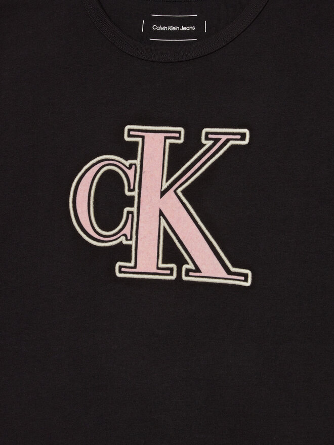 Calvin Klein Jeans Calvin Klein Jeans Camiseta IG0IG02806 Negro Boxy Fit