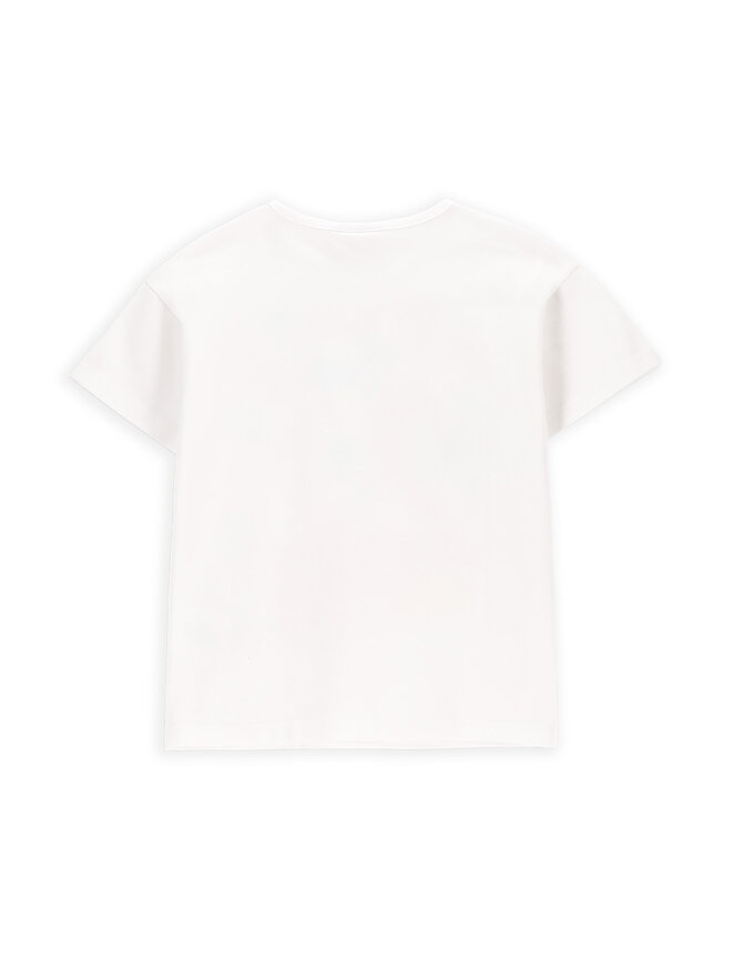 Coccodrillo Coccodrillo Camiseta WC5143202HGK Blanco Regular Fit
