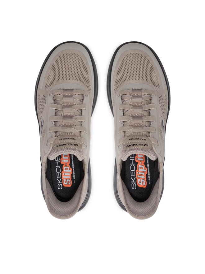 Снікерcи Skechers Bounder 2.0 232459 Коричневий | evzuttya.com.ua