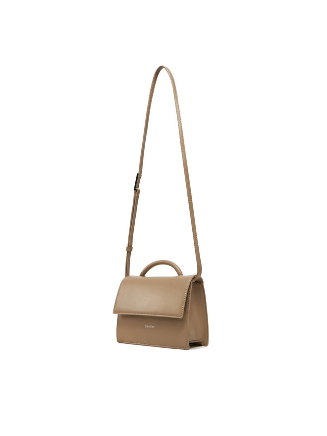 Calvin Klein Borsetta Calvin Klein Ck Linn Top Handle Crossbody K60K613162 Beige