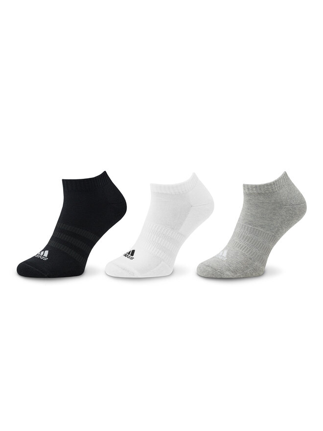 adidas Pedulini unisex adidas Cushioned Low-Cut Socks 3 Pairs IC1333 Grigio
