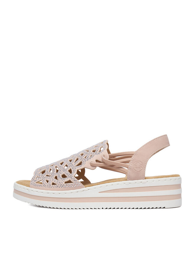 Rieker Sandalen Rieker CEO-V0241-31 Hellrosa