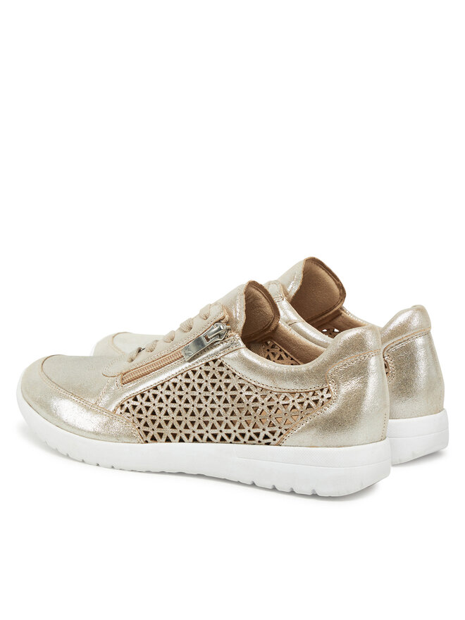 Caprice Sneakersy Caprice 9-23550-42 Złoty