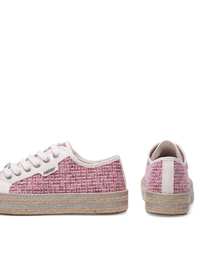 Rieker Sneakers Rieker 94000-31 Rosa