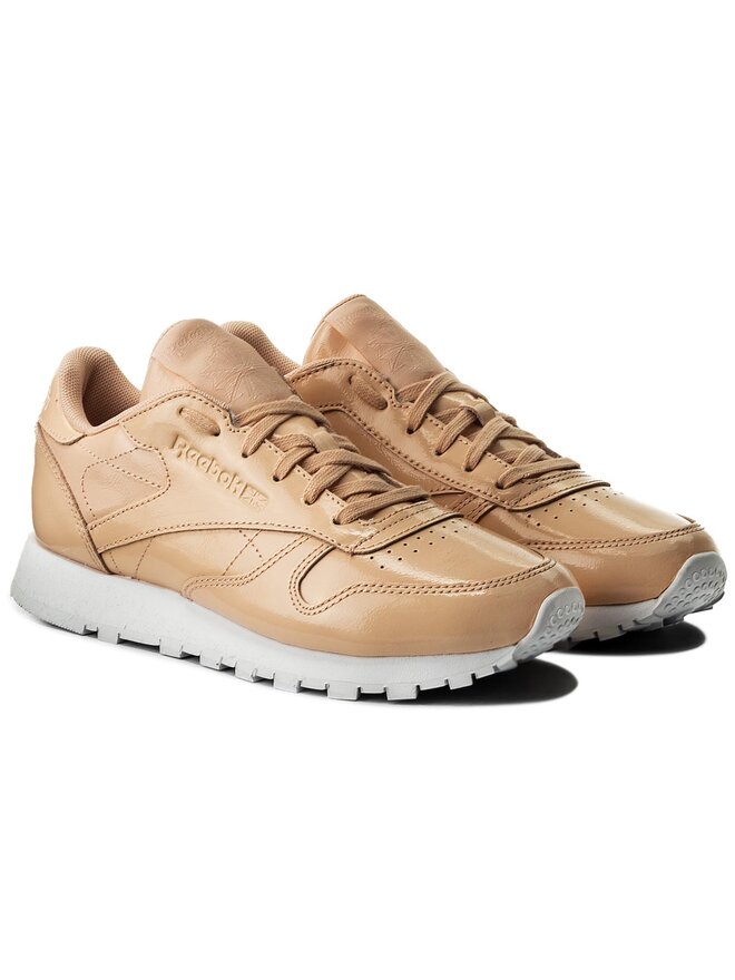 Sneakersy Reebok Cl Lthr Patent CN0771 Ro owy eobuwie .pl
