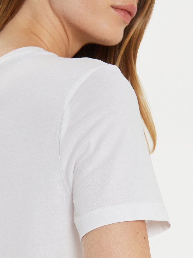 ONLY ONLY Camiseta Kita 15332698 Blanco Regular Fit