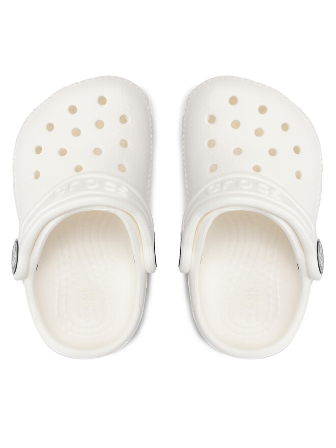 Crocs Klapki Crocs Classic Kid Clog T 206990 Biały