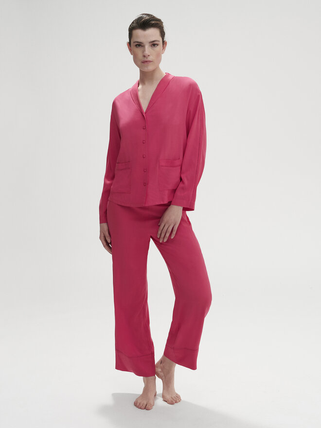 Simone Pérèle Simone Pérèle Pantalones de pijama Songe 18S660 Rosa Comfort Fit