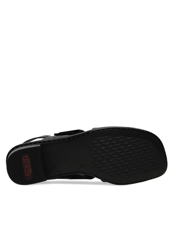 Rieker Сандали Rieker 62663-01 Черен
