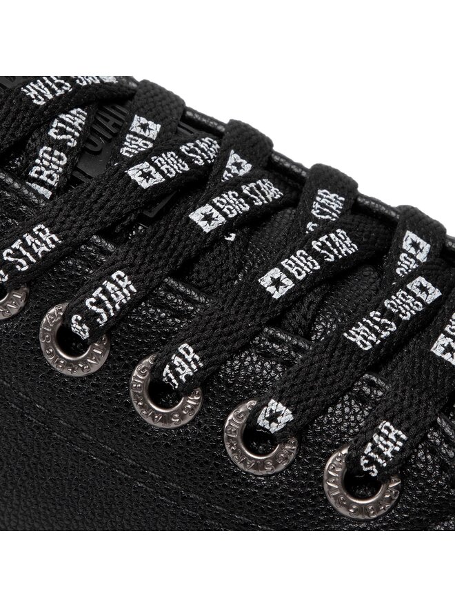 Big Star Shoes Plátěnky Big Star Shoes KK274106 Černá