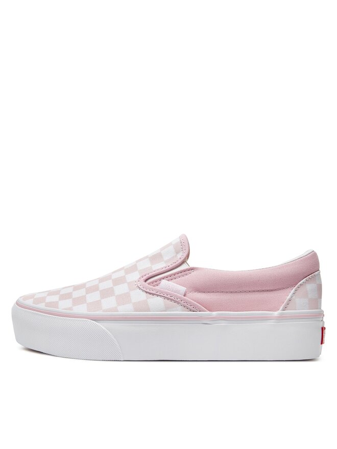 Vans Tenisówki Vans Ua Classic Slip-On Platform VN00018EV1C1 Różowy