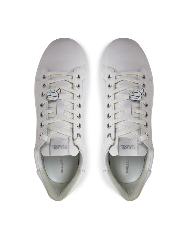 KARL LAGERFELD Sneakersy KARL LAGERFELD Kapri KL52523F Biały