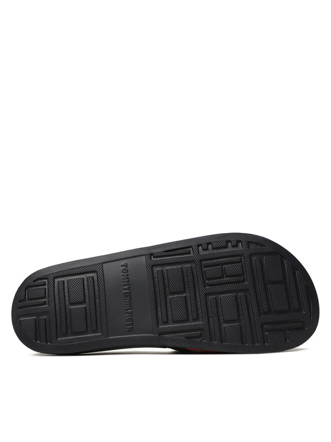 Tommy Hilfiger Šľapky Tommy Hilfiger Rubber Th Flag Pool Slide FM0FM04236 Tmavomodrá
