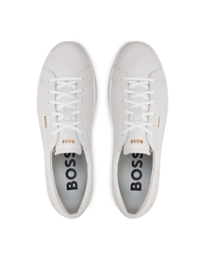 BOSS Sneakersy Boss Belwar Tenn lt 50522865 Biały