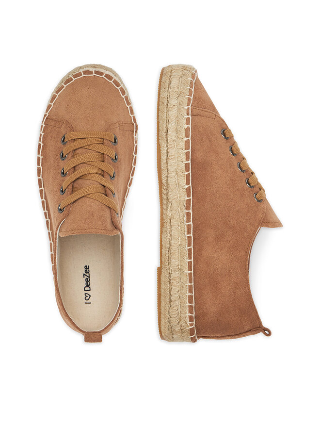 DeeZee Espadrile DeeZee ZF230819 Rjava