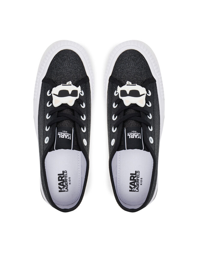 Karl Lagerfeld Kids Πάνινα παπούτσια Karl Lagerfeld Kids Z30368 S Μαύρο
