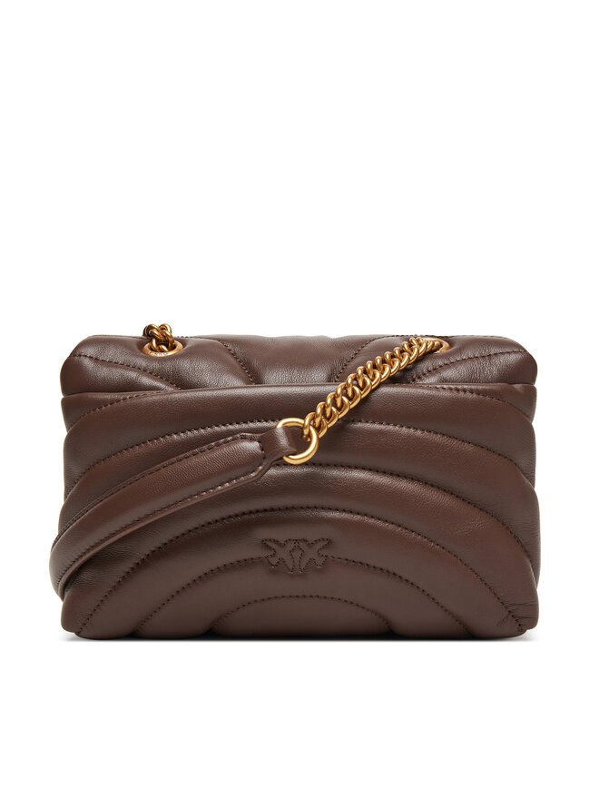 PINKO Rankinė PINKO Love Puff Mini Cl AI 24-25 PLTT 100039 A1EX Ruda