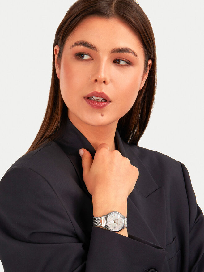 Trussardi Zegarek Trussardi R2453170505 Srebrny