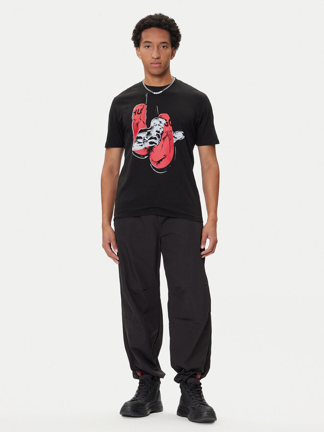 HUGO HUGO Camiseta Diboxer 50542560 Negro Regular Fit