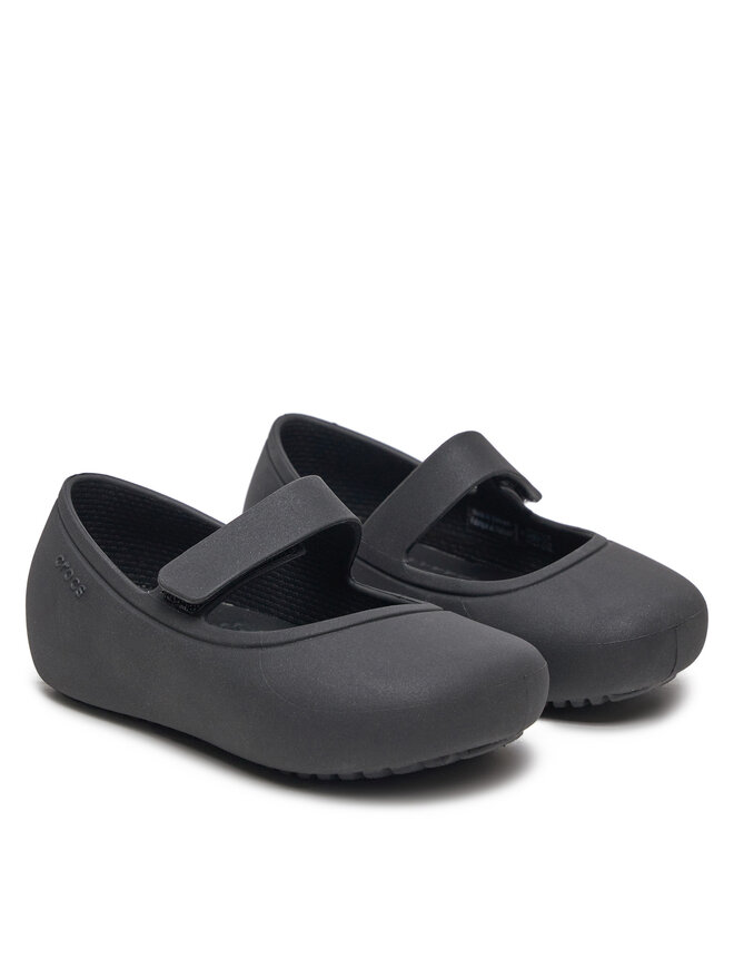 Crocs Baleriny Crocs Brooklyn Mary Jane Flat T 209430 Czarny