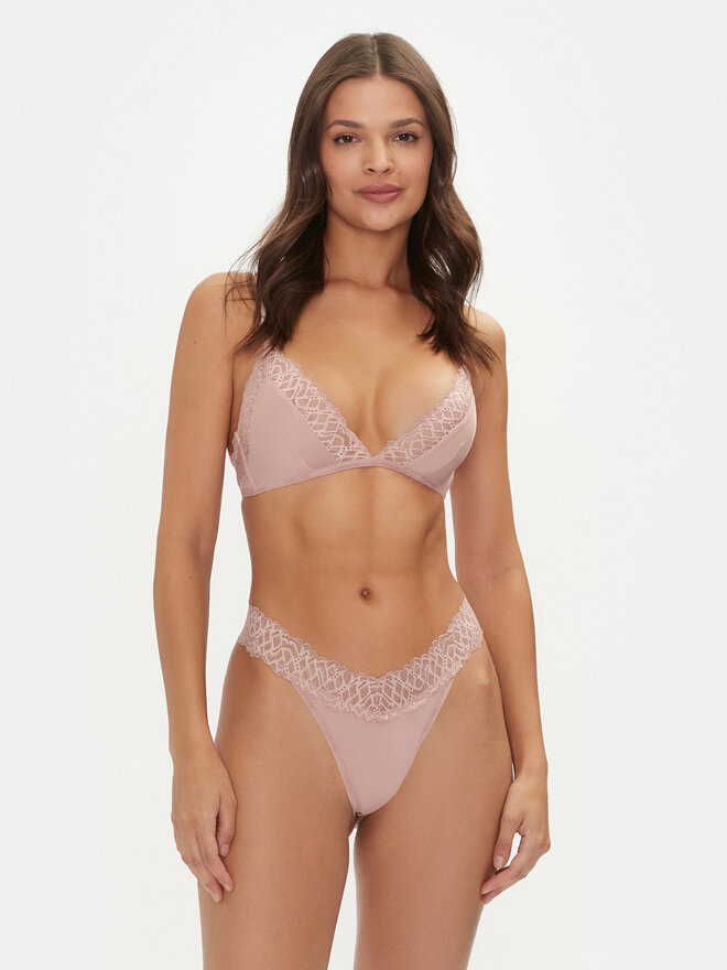 Calvin Klein Underwear Calvin Klein Underwear Στρίνγκ 000QF7838E Ροζ