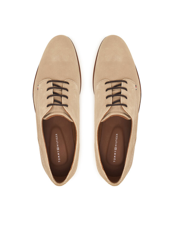 Tommy Hilfiger Halbschuhe Tommy Hilfiger Dress FM0FM05776 Beige