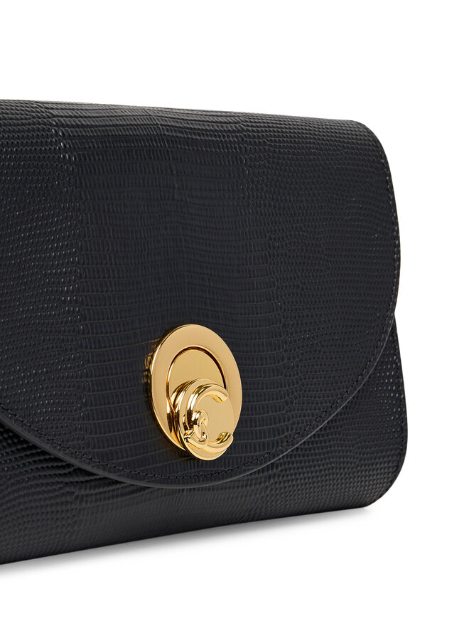 Coccinelle Handtasche Coccinelle Tod Coccinellenikla Lizard E1 TOD 15 01 01 Schwarz