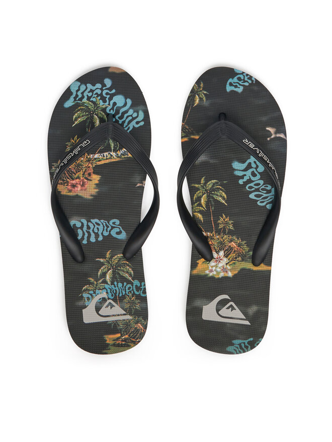 Quiksilver Japonki Quiksilver AQYL101430 Czarny
