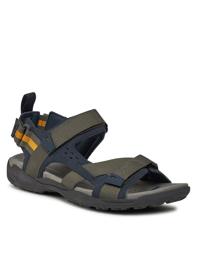 Geox Sandały Geox U Terreno + Grip U4550B 01150 C0938 Khaki