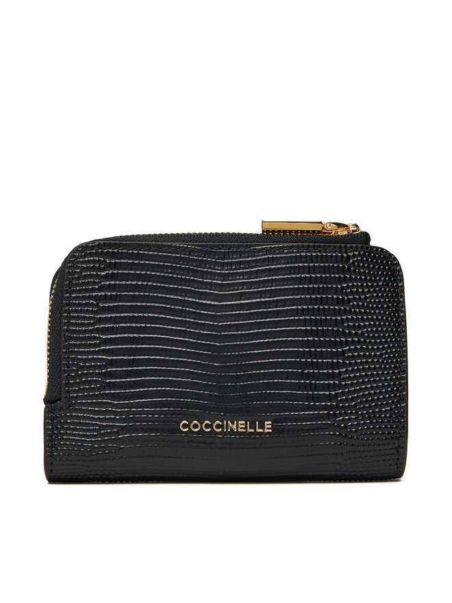 Coccinelle Великий жіночий гаманець Coccinelle TBN Coccinelle C-Me Lizard E2 TBN 11 D1 01 Чорний