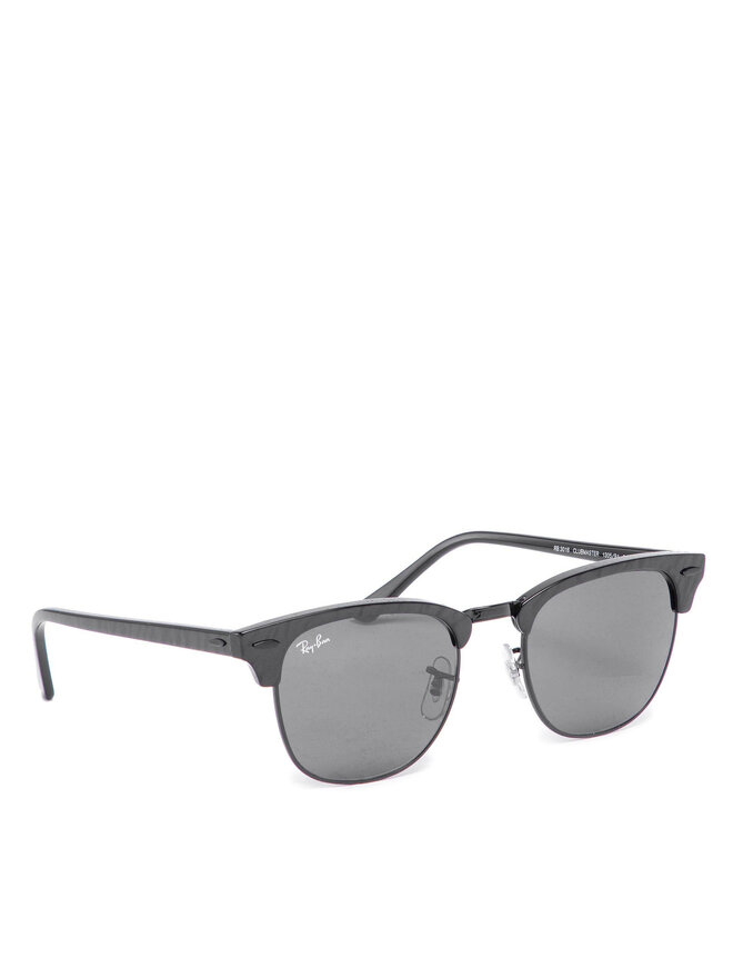 Ray-Ban Сонцезахисні окуляри Ray-Ban Clubmaster 0RB3016 1305B1 Чорний