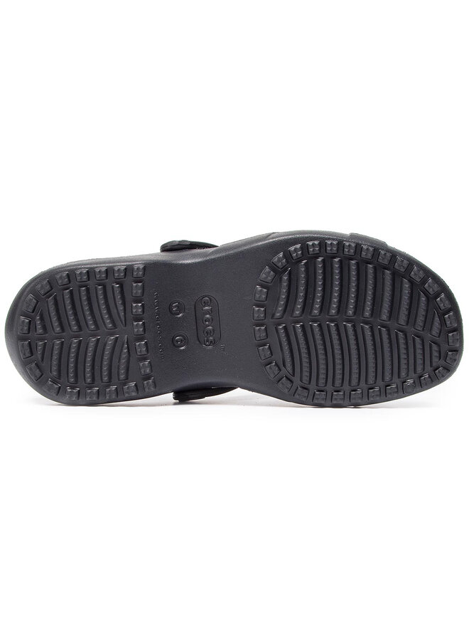 Crocs Pantoletten Crocs Meleen Crossband Sandal 205472 Schwarz