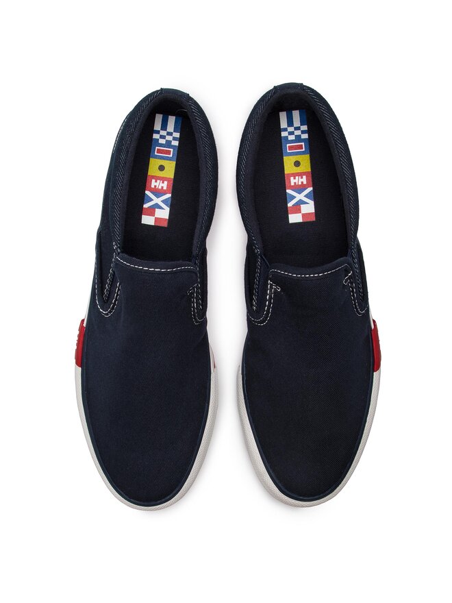 Helly Hansen Sneakers aus Stoff Helly Hansen Copenhagen Slip-On Shoe 114-84.597 Dunkelblau