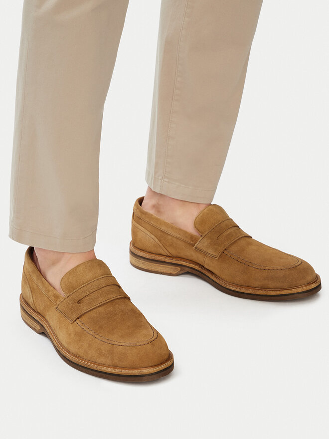 Clarks Туфлі Clarks Aldwin Step 26186450 Коричневий