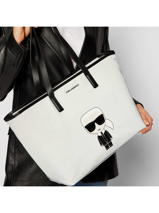 KARL LAGERFELD Handtasche KARL LAGERFELD 205W3014 Weiß