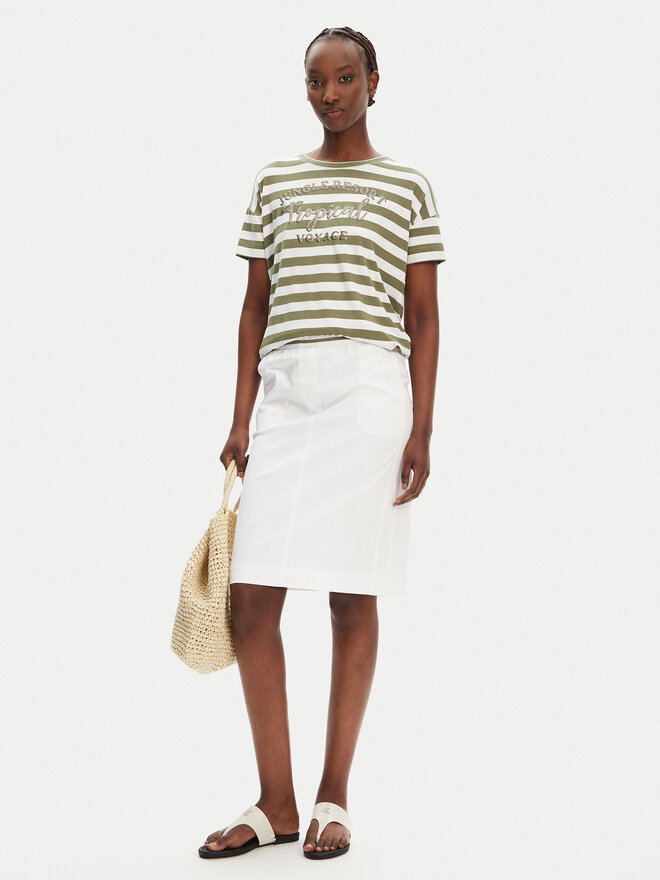 Olsen Olsen T-Shirt 11105101 Grün Regular Fit