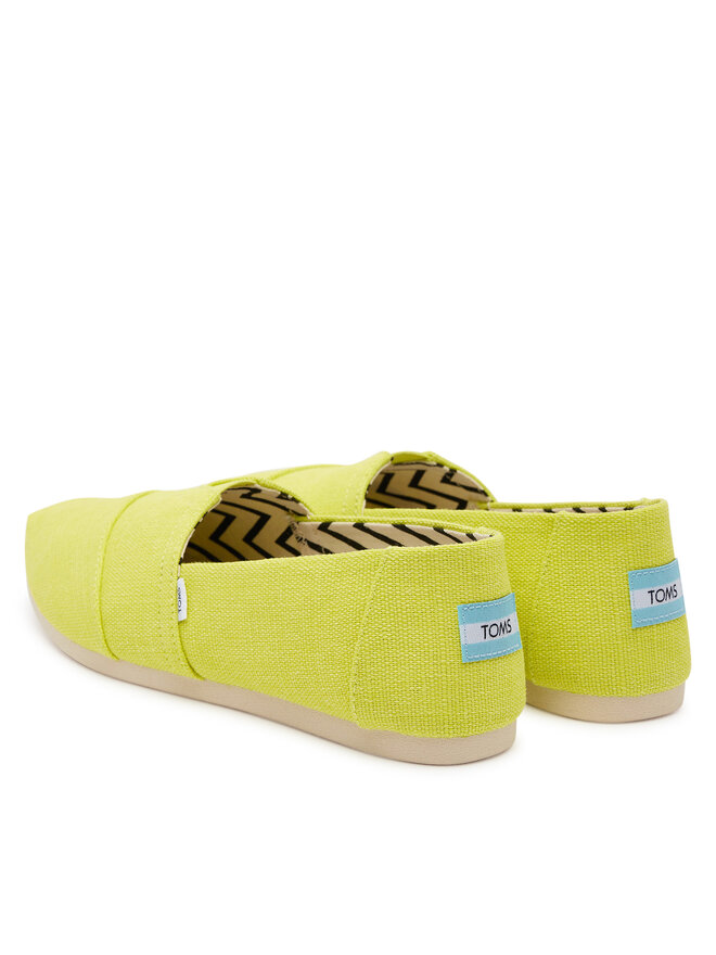 Toms Īsi apavi Toms Alpargata Classic 10021937 Zaļš