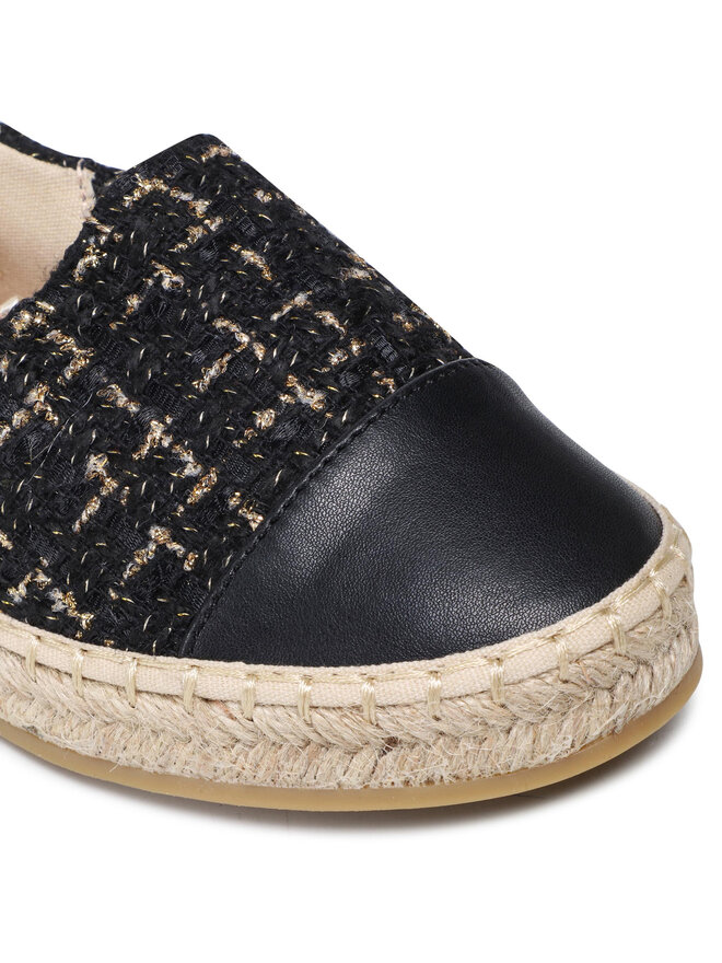 DeeZee Espadryle DeeZee WSS990-104 Czarny