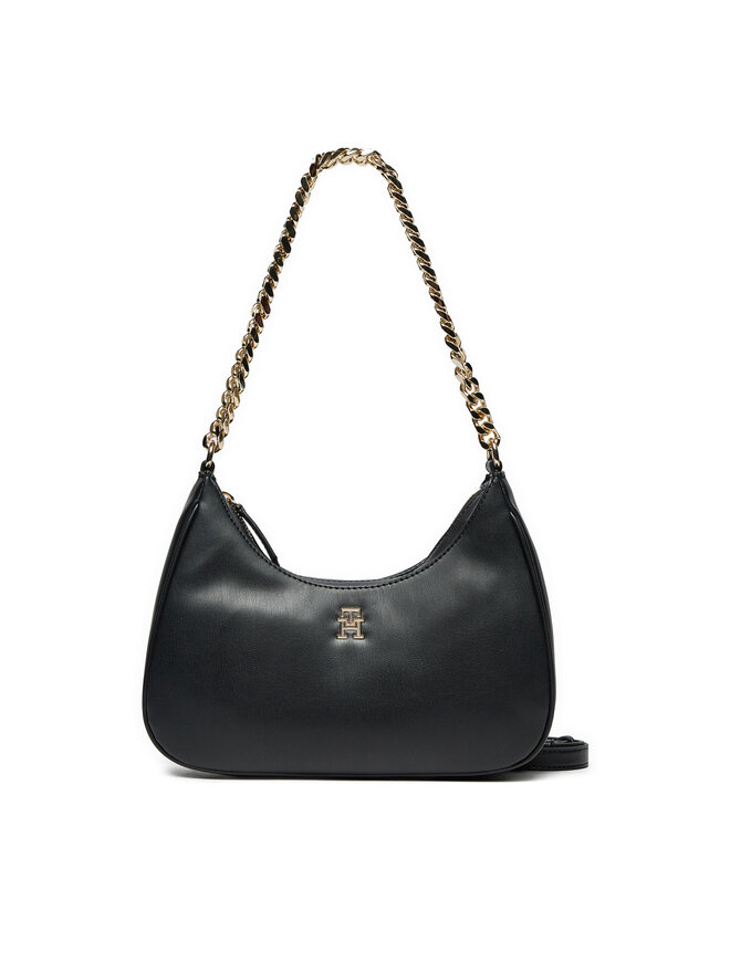 Tommy Hilfiger Ročna torba Tommy Hilfiger AW0AW16438 Črna